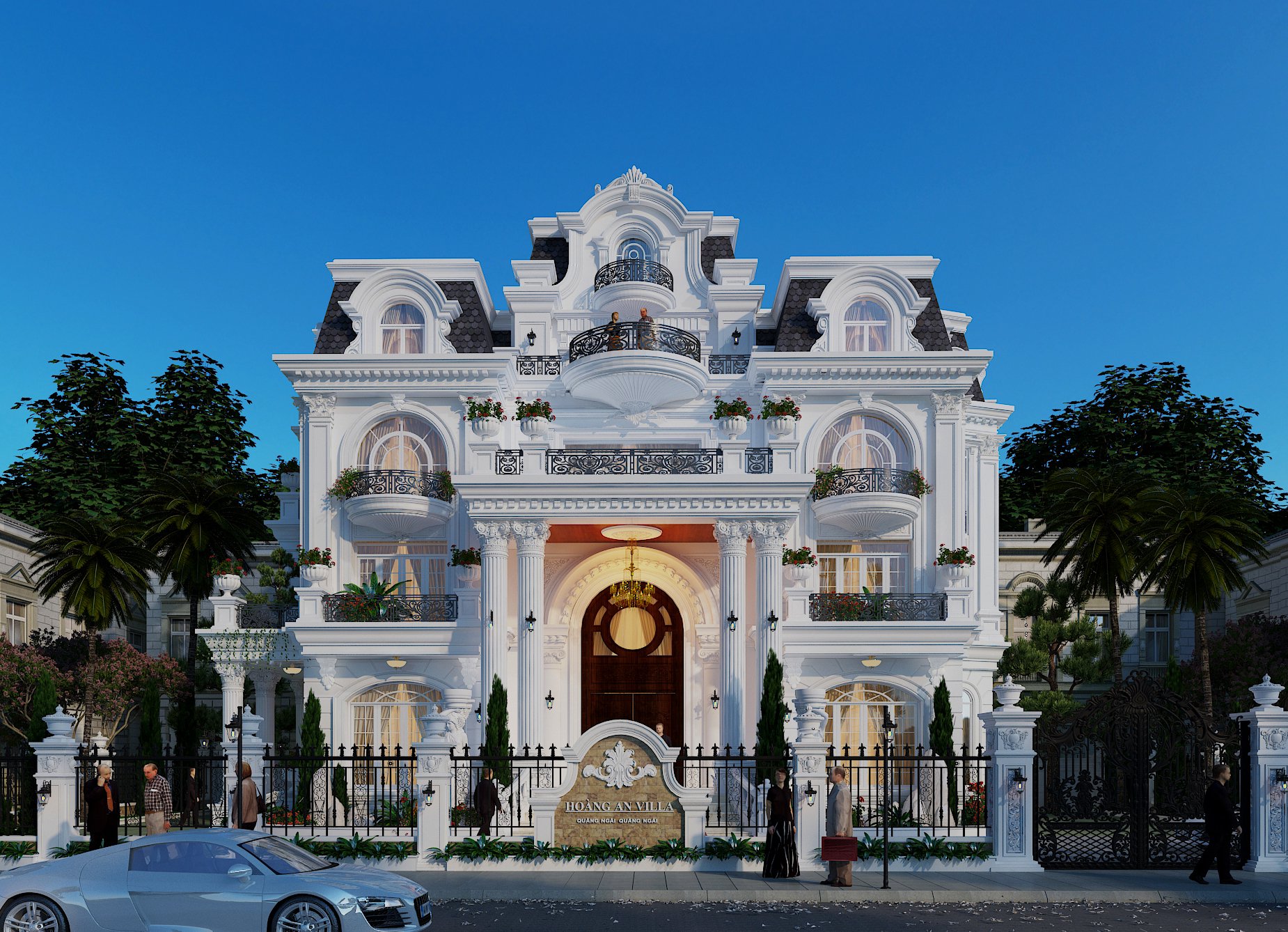 Top 10 mẫu biệt thự Pháp 5 tỷ đẹp đẳng cấp năm 2022