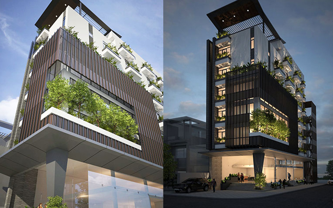 Top 10+ Mẫu nhà phố kết hợp văn phòng đẹp năm 2022