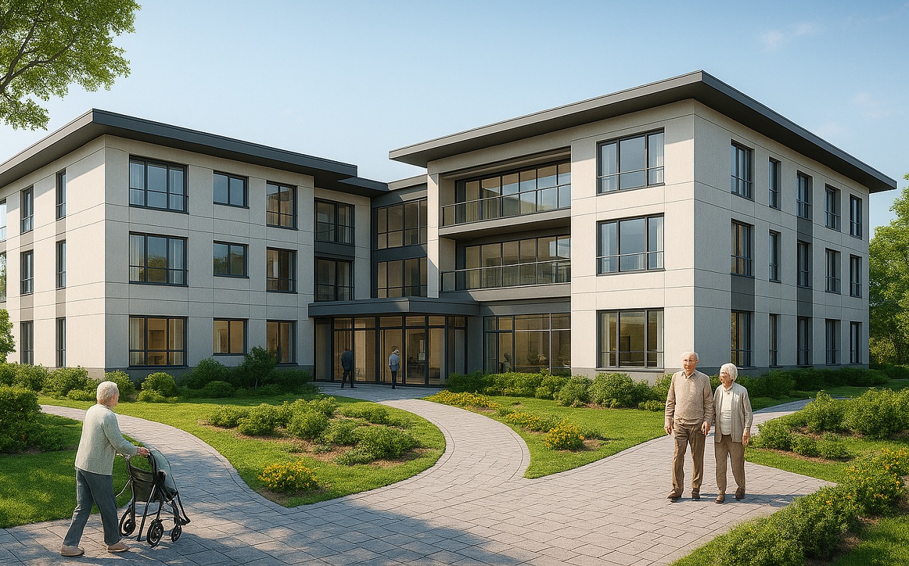 Công năng thiết kế tại Viện dưỡng lão khi xây dựng tại Việt Nam