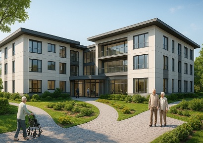 Công năng thiết kế tại Viện dưỡng lão khi xây dựng tại Việt Nam