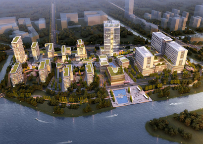 Dự án quy hoạch thiết kế đô thị 114 hecta miền Tây sông nước - Riverfront Pearl