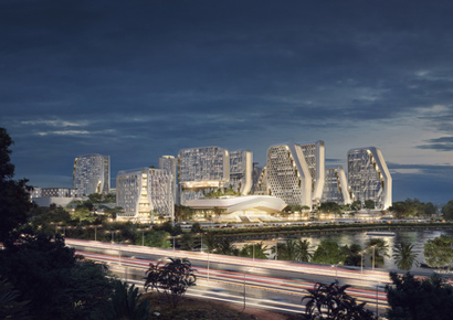 Dự án quy hoạch thiết kế thị trấn hiện đại 100 ha khu ven đô - Premium Town District