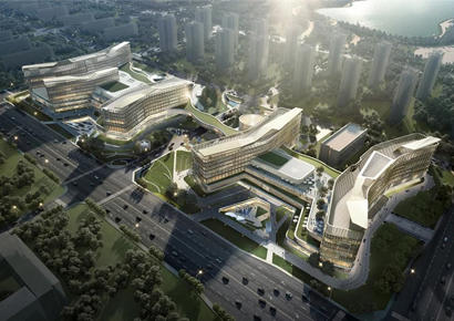 Dự án siêu công trình trung tâm y tế rộng 30 hecta tại Singapore - Infinity Health Park
