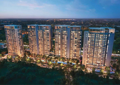 Dự án thiết kế khu chung cư 4 tòa nhà 22 tầng với diện tích 12.000m2 - The Verdant