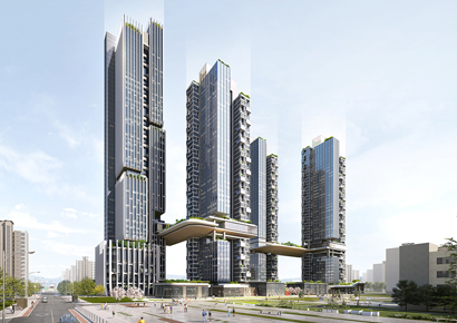 Dự án thiết kế khu đô thị chung cư Central River Residence nằm cạnh dòng sông thơ mộng