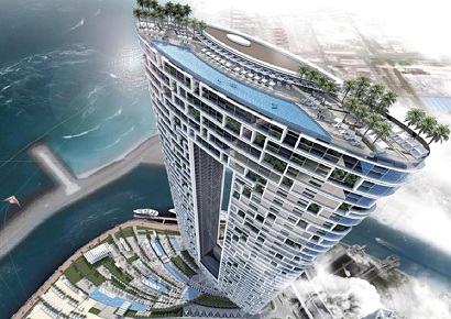 Mơ màng giữa trời và biển - Thiết kế hồ bơi vô cực độc đáo tại khách sạn