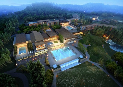 Mẫu thiết kế khu quần thể nghỉ dưỡng trong rừng - Royal Hotel & Resort