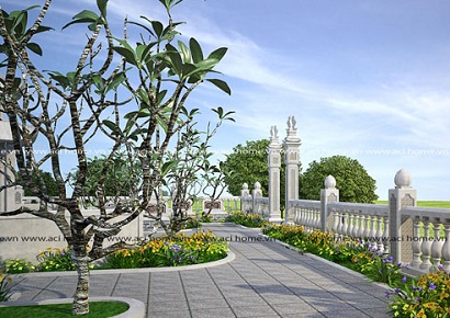 Thiết kế xây lăng mộ, mộ tổ