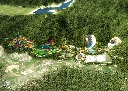 Ý tưởng quy hoạch 30 hecta khu nghỉ dưỡng kết hợp công viên sinh thái và bảo vệ động vật