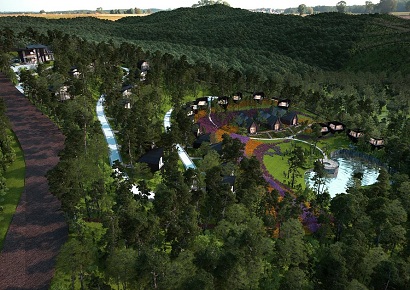 Quy hoạch và thiết kế dự án Resort 3,5 hecta tại Bảo Lộc - Lâm Đồng