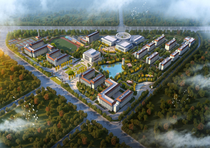 Ý tưởng quy hoạch và thiết kế trường đại học rộng 4 hecta di rời ra vùng ngoại ô