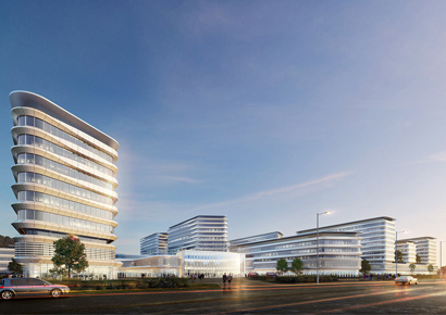 Thiết kế bệnh viện đa khoa Quốc Tế quy mô 12 hecta tại Hải Nam - Pinnacle Medical Center