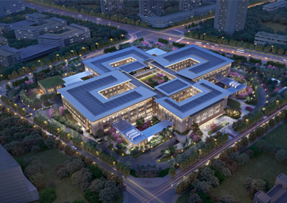 Thiết kế bệnh viện đa khoa Quốc Tế quy mô 8 hecta tại Long An - Pioneer Medical Center