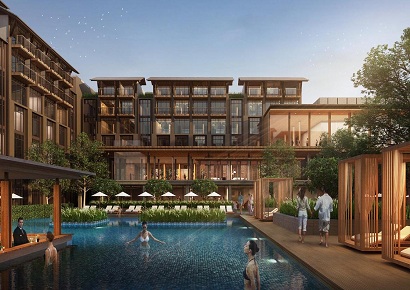 Mẫu thiết kế khách sạn 5 sao phong cách Nhật Bản với không gian nghỉ dưỡng đẳng cấp