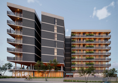 Thiết kế khách sạn Apartment cho khách thuê dài hạn làm việc cạnh khu công nghiệp - EcoEdge Hotel
