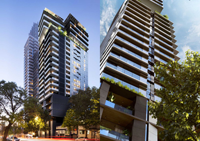 Mẫu khách sạn hiện đại 25 tầng cao sừng sững giữa phố thị - Flower Hotel