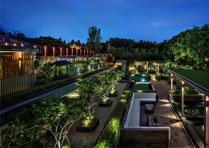 Ý tưởng thiết kế khách sạn nghỉ dưỡng phong cách Nhật Bản kết hợp khu sinh thái suôi nước nóng