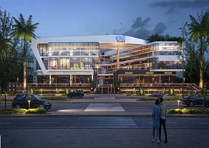 Thiết kế khu nhà hàng và trung tâm thương mại 3 tầng đẹp ấn tượng trong khu đô thị - One Plaza Square