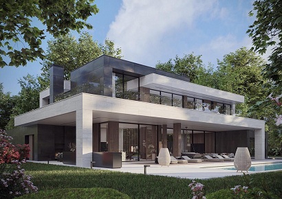 Thiết kế nhà kiểu resort đẳng cấp, kiến trúc độc đáo, không gian tuyệt đẹp