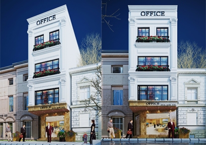 Thiết kế nhà phố kết hợp văn phòng tuyệt đẹp tại Hà Nội