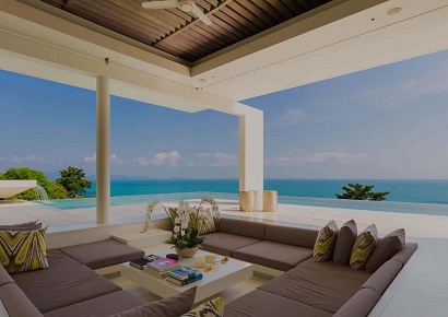 Mẫu phòng khách chìm cực đẹp dành cho Biệt thự, khách sạn, Resort