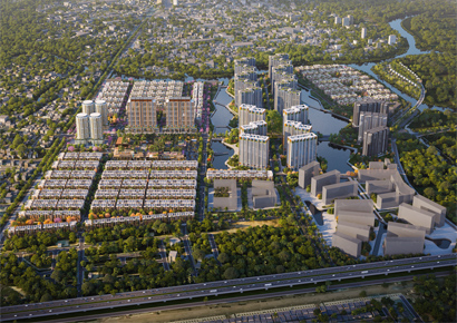 Thiết kế quy hoạch đại đô thị rộng 118 hecta giữa lòng TP Hồ Chí Minh