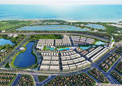 Thiết kế quy hoạch đô thị ven biển với các khu biệt thự, shophouse, liền kề cao cấp - La Vida Residences