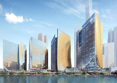 Thiết kế quy hoạch dự án trung tâm thương mại 13 hecta khu Vịnh du lịch - Ocean Square Center