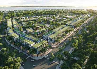 Thiết kế quy hoạch khu Shophouse, biệt thự trong đô thị xanh 10 hecta tại Vinh