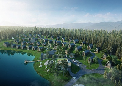 Thiết kế & quy hoạch dự án Resort rộng 4 hecta bên hồ - Lakeside Resort