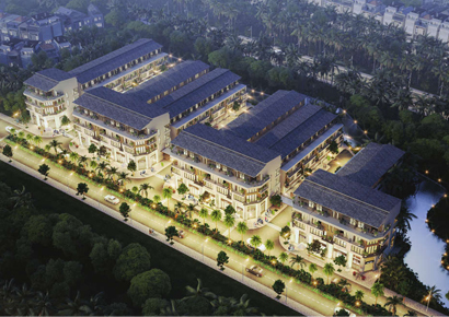 Thiết kế quy hoạch shophouse và liền kề trong khu đô thị mini rộng hơn 10000 m2