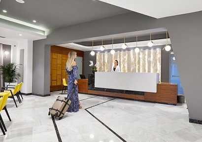 Thiết kế sảnh khách sạn mini với kinh nghiệm từ chuyên gia