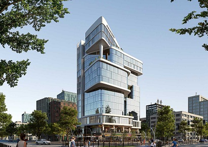 Thiết kế tòa nhà hỗn hợp - Trung tâm thương mại cao 15 tầng - Eclipse Center