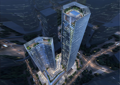 Thiết kế tòa nhà hỗn hợp trung tâm thương mại chọc trời mang khát vọng tương lai - Nexus Heights