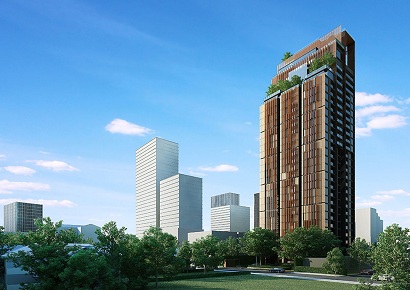 Tòa nhà cao ốc văn phòng 31 tầng tiên nghi hiện đại giữa đô thị - Lia Building