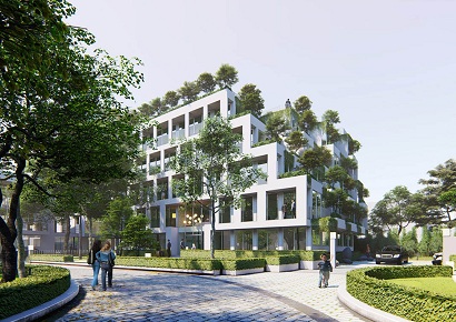 Thiết kế tòa nhà văn phòng kiến trúc xanh siêu độc đáo - Tree Building