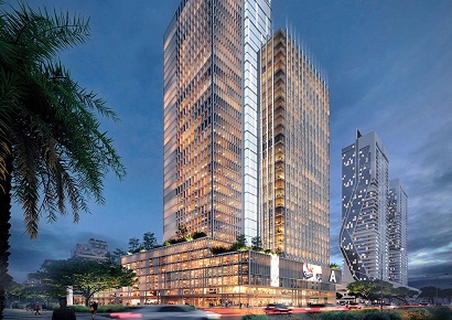 Tổ hợp trung tâm thương mai tòa nhà văn phòng kết hợp Apartmet sang trọng đẳng cấp rộng 24000m2 - Uni Park Center