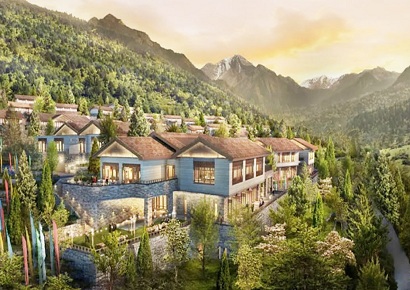Xu hướng thiết kế các khu nghỉ dưỡng phức hợp trong các khu đồi rừng hoang sơ
