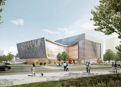 Ý tưởng kiến trúc trung tâm bảo tàng quy mô siêu khủng rộng 30.000m2 - The Grand Museum