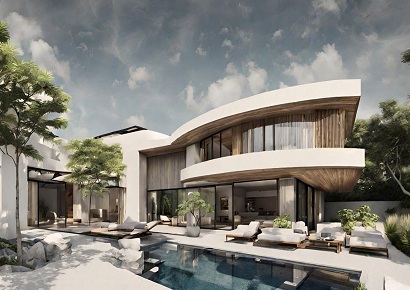 Ý tưởng thiết kế biệt thự nghỉ dưỡng kiểu Nhật Bản kết hợp hiện đại trên lô đất 600m2