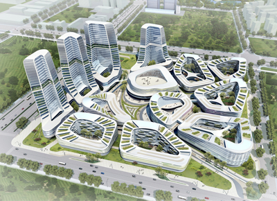 Ý tưởng về đô thị siêu công nghệ với các tòa nhà tiên tiến bậc nhất