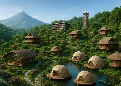 Ý tưởng xây dựng khu nghỉ dưỡng sinh thái tâm cỡ khu vực tại Sapa - Lào Cai Ý tưởng xây dựng khu nghỉ dưỡng sinh thái tâm cỡ khu vực tại Sapa - Lào Cai