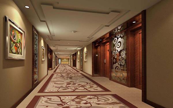 9+ Mẫu thiết kế hành lang khách sạn đẹp lạ phù hợp sống ảo - Aci Home