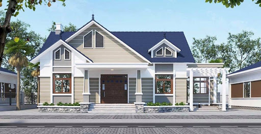 BST: Mẫu biệt thự dưới 1 tỷ đẹp sang cho vợ chồng trẻ