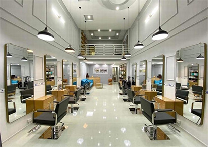 Top 10+ Mẫu thiết kế tiệm làm tóc đẹp sang trọng