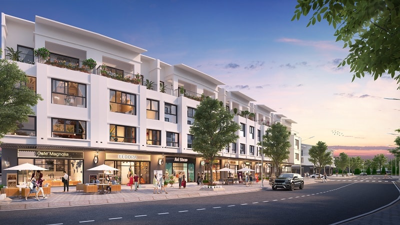 Đặc điểm của mẫu nhà liền kề phong cách hiện đại