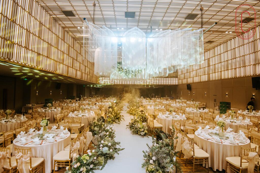 Thiết kế khu vực tiệc cưới và sự kiện tại Resort