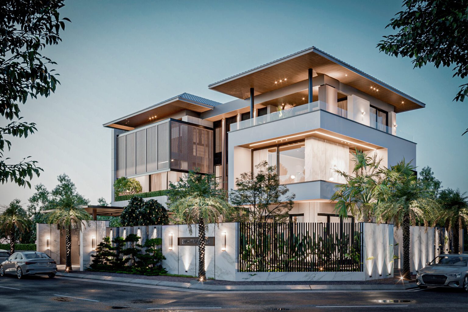 Tổng hợp những mẫu nhà biệt thự hiện đại được ưa chuộng nhất
