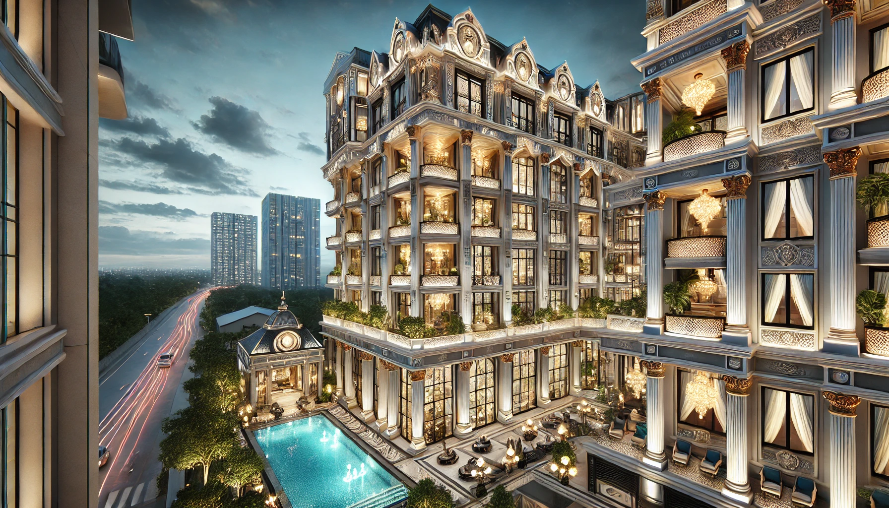 Xu hướng thiết kế Condotel phong cách Châu Âu năm 2025