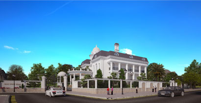 Biệt thự vườn phong cách cổ điển làm say đắm bao người